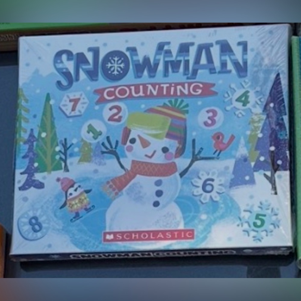 Scholastic Snowman Counting Game -